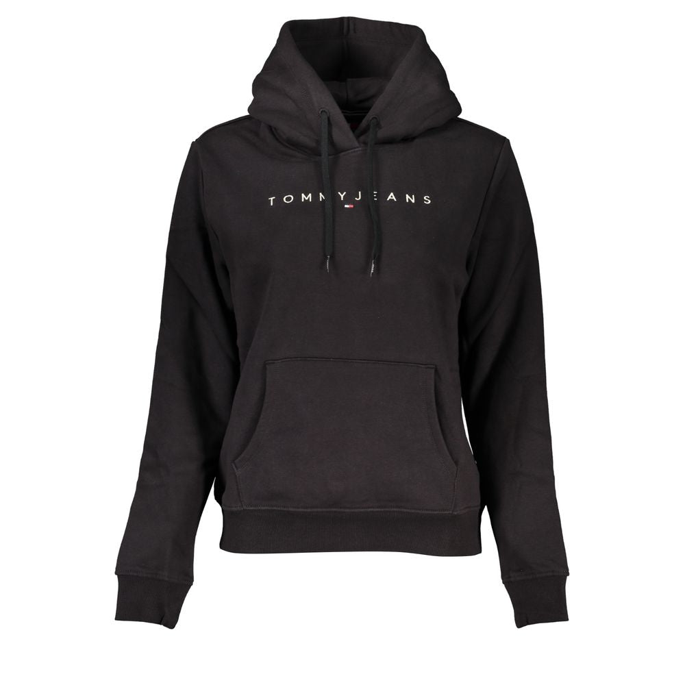 Tommy Hilfiger – Schwarzer Baumwollpullover für Damen