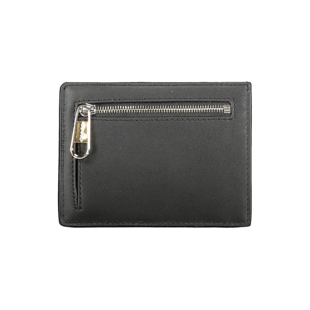 Calvin Klein Schwarze Lederbrieftasche