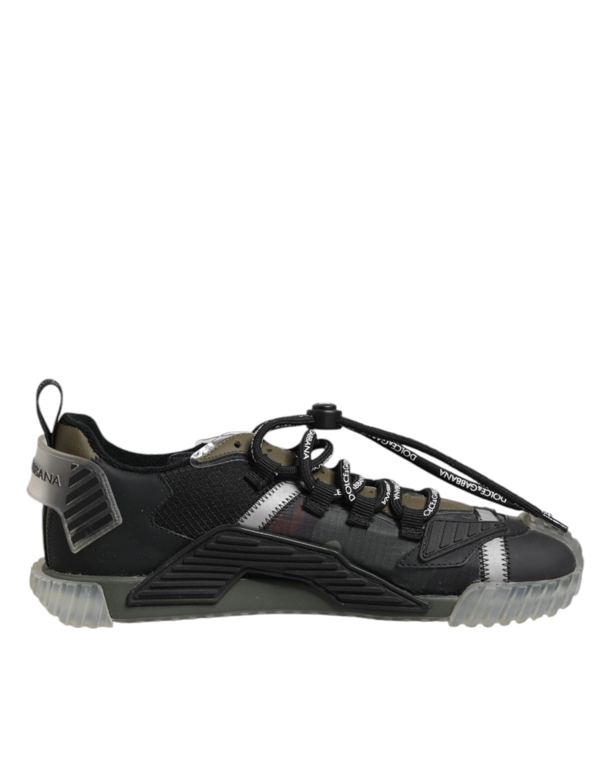Dolce &amp; Gabbana – Mehrfarbige Low-Top-Sneakers „NS1“ mit Schnürung