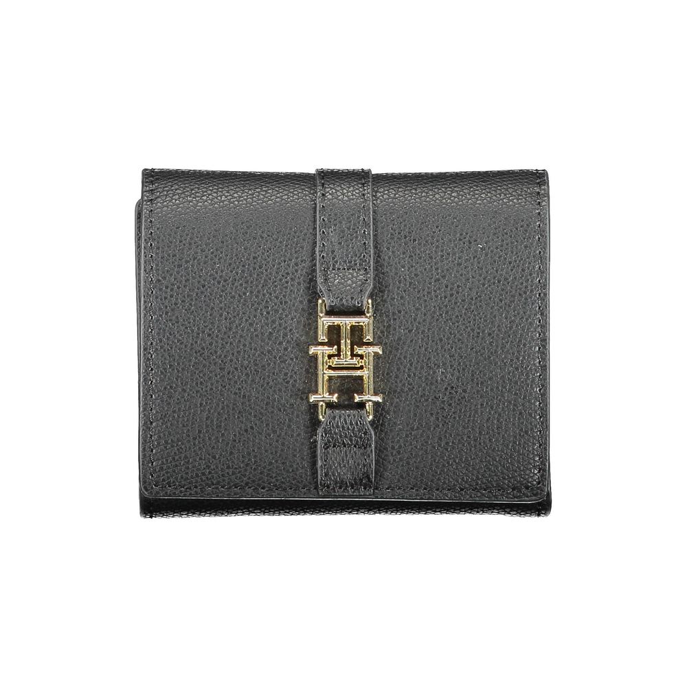Portofel din polietilenă negru Tommy Hilfiger