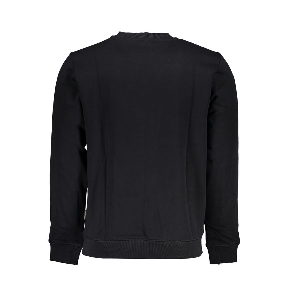 Napapijri Schwarzer Baumwollpullover für Herren
