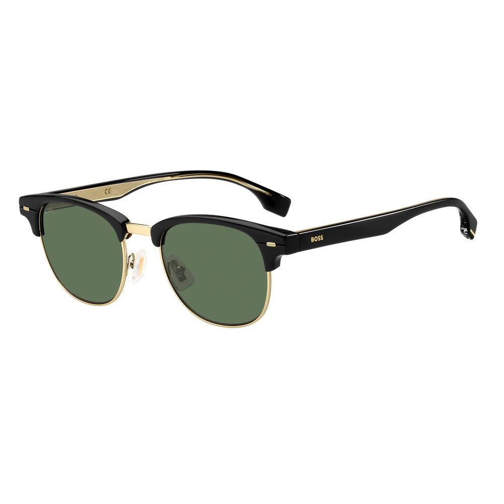 Hugo Boss – Schwarze Sonnenbrille aus Metall