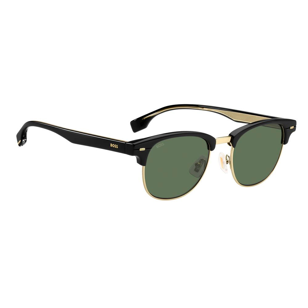 Hugo Boss – Schwarze Sonnenbrille aus Metall