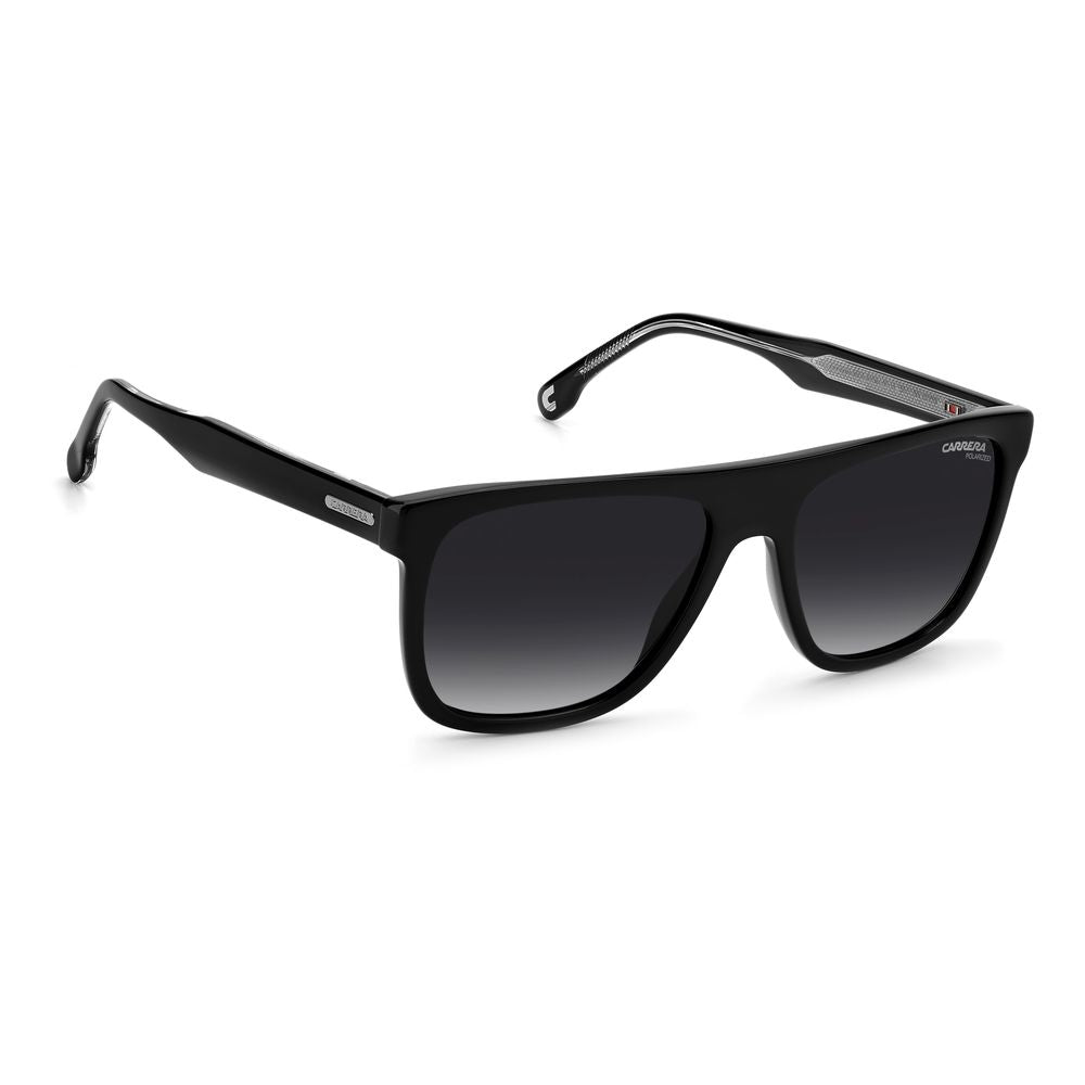 Ochelari de soare Carrera negri cu model Haircalf