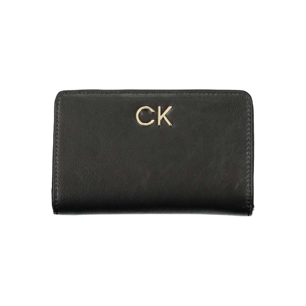 Calvin Klein Schwarze Polyester-Handtasche