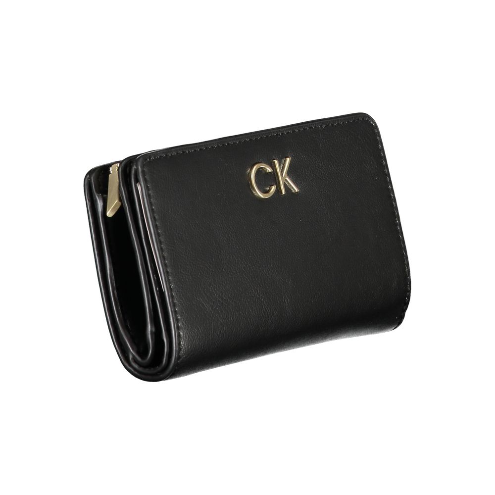 Geantă de mână Calvin Klein neagră din poliester