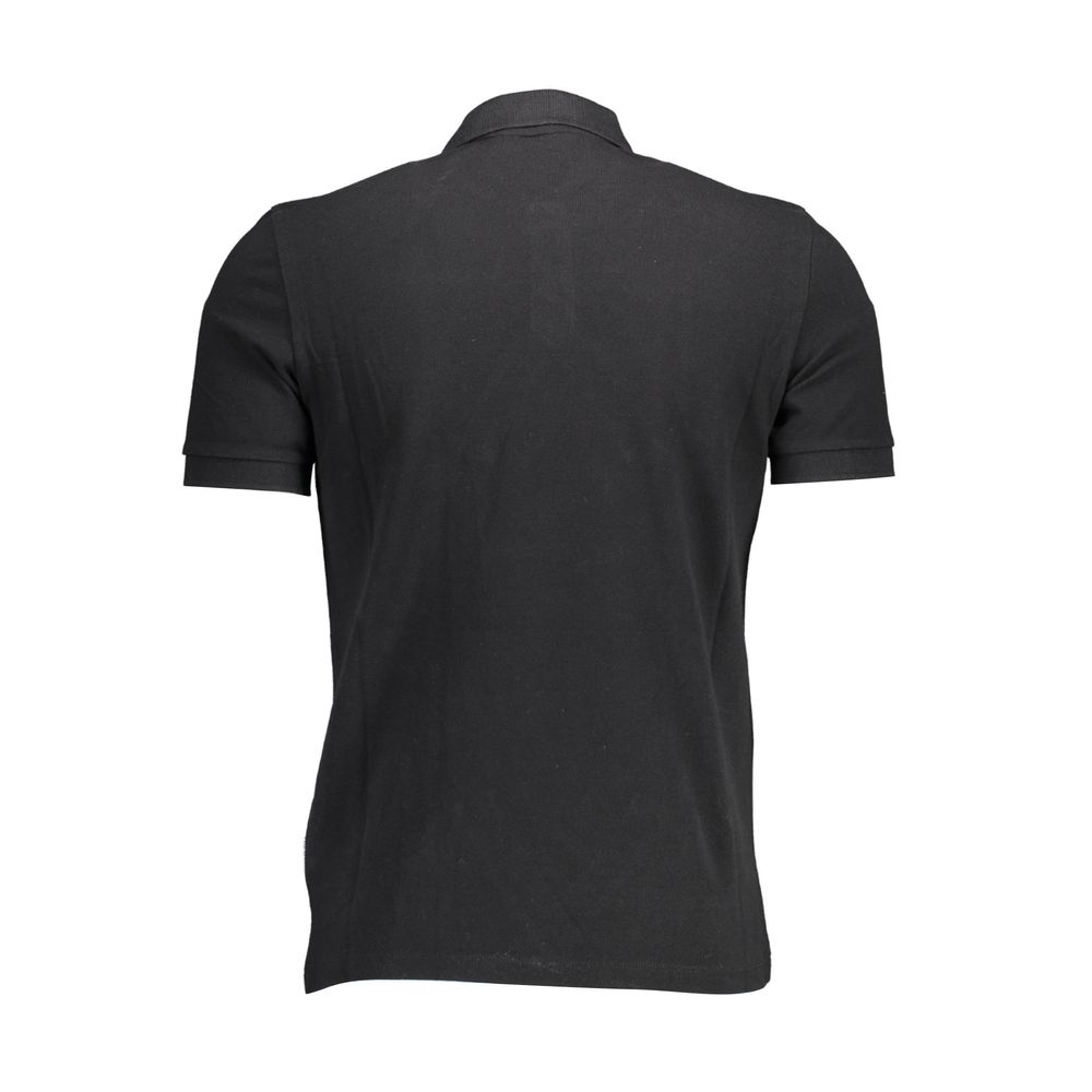 Napapijri Schwarzes Poloshirt aus Baumwolle für Herren