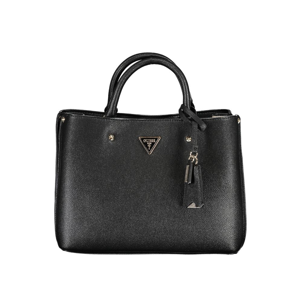 Guess Jeans – Schwarze Polyethylen-Handtasche