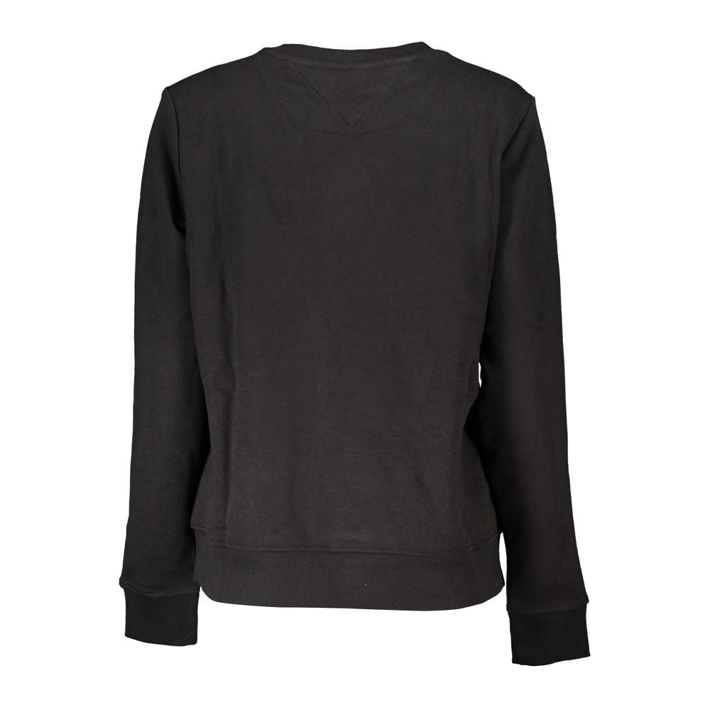 Tommy Hilfiger – Schwarzer Baumwollpullover für Damen