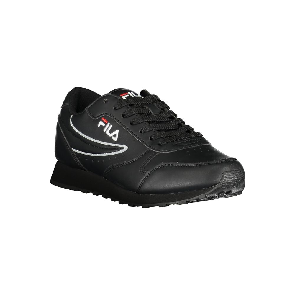 Teniși sport Fila Sleek negri cu șireturi
