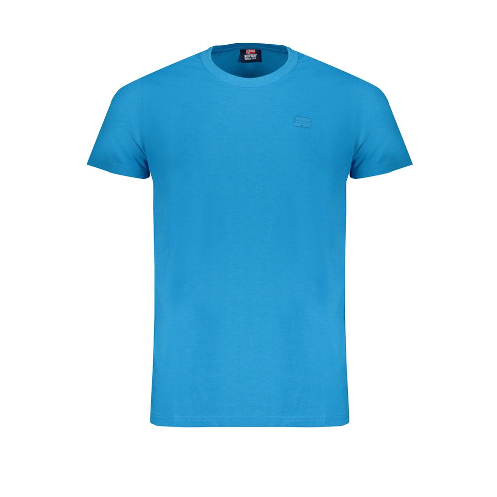 Norwegen 1963 Blaues Baumwoll-T-Shirt