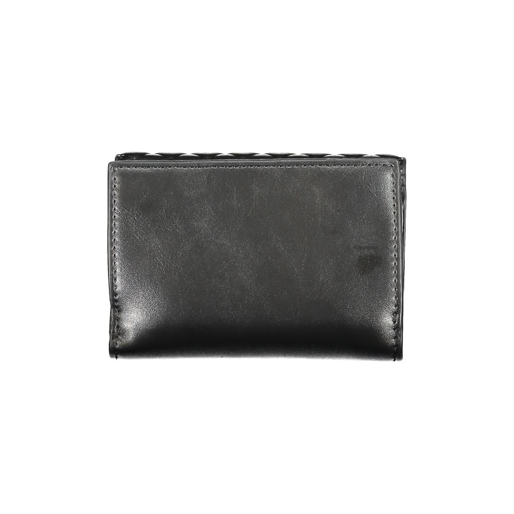 Portofel Calvin Klein negru din poliester