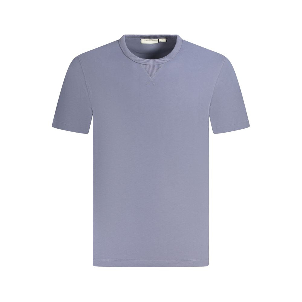 Calvin Klein – Blaues Baumwoll-T-Shirt