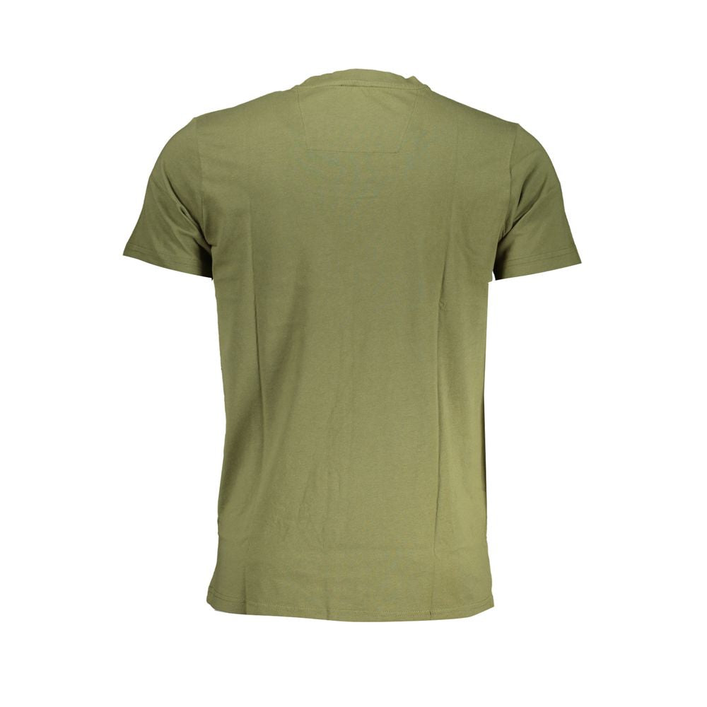Grünes Baumwoll-T-Shirt der Cavalli Class