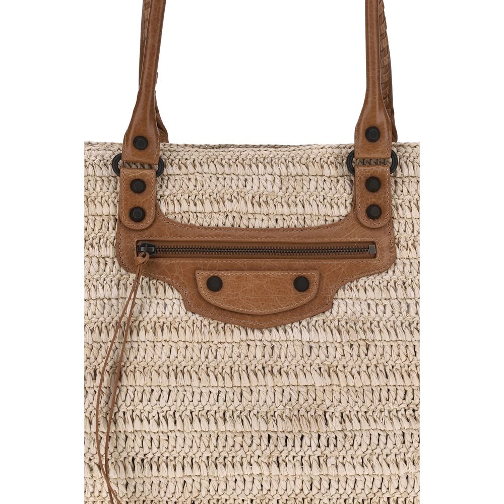 Geantă de umăr Balenciaga Le City Basket