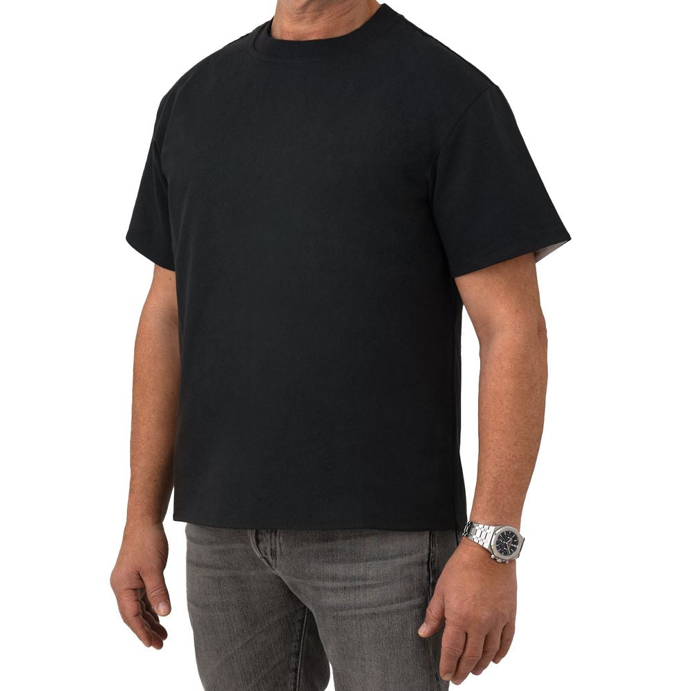 Tricou Bottega Veneta gri din bumbac