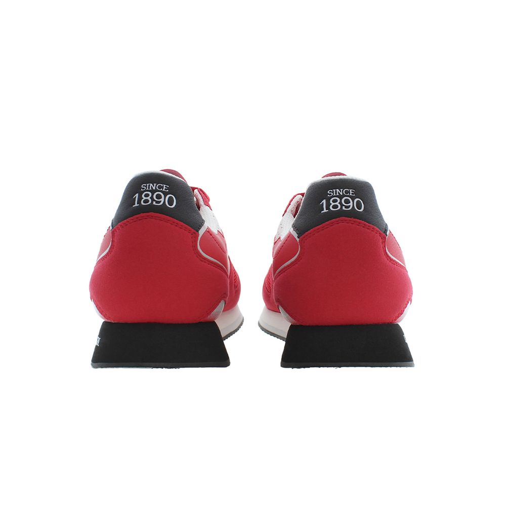 US POLO ASSN. Roter Polyester Herren Sneaker