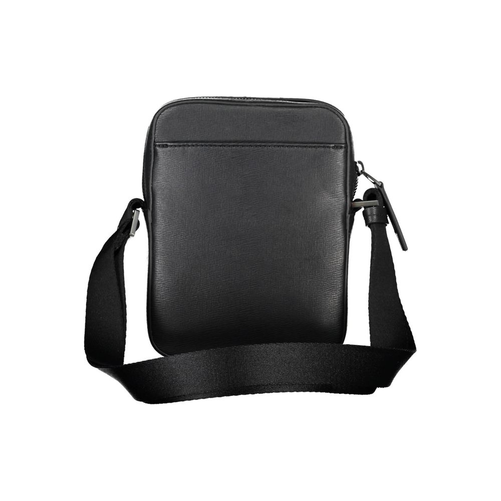 Geantă de umăr elegantă neagră Calvin Klein cu detalii elegante
