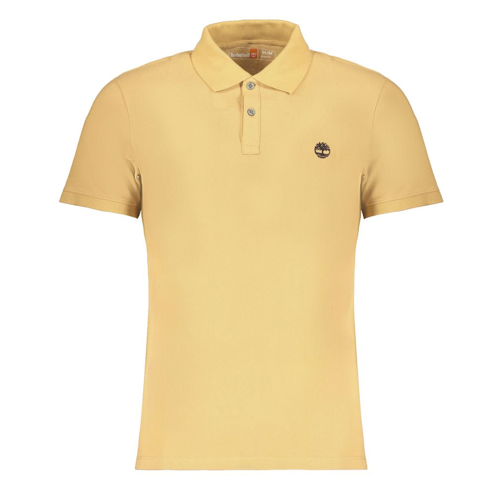 Beiges Poloshirt aus Baumwolle von Timberland