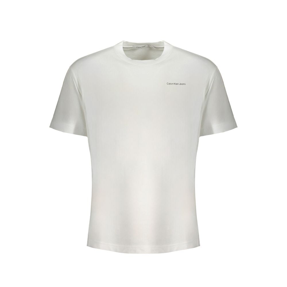 Calvin Klein – Weißes Baumwoll-T-Shirt