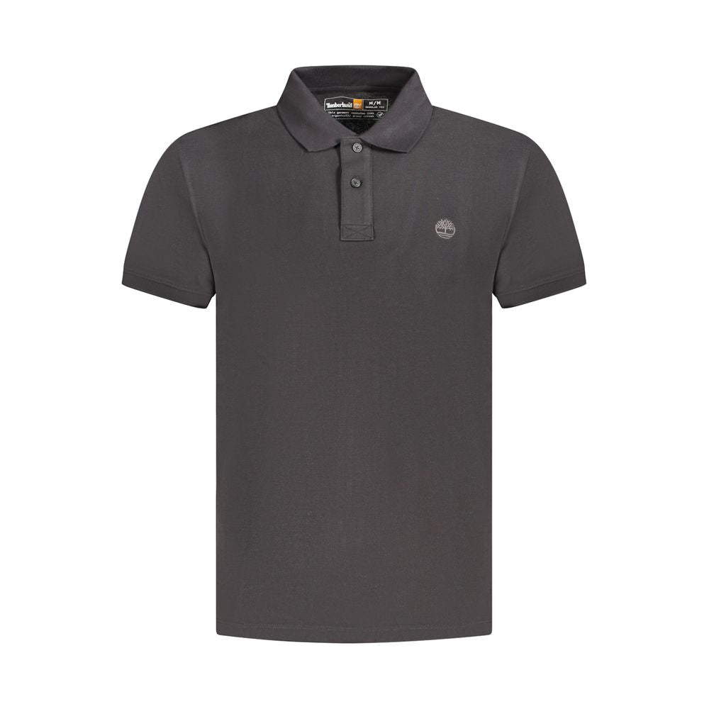 Timberland Poloshirt aus schwarzer Baumwolle für Herren