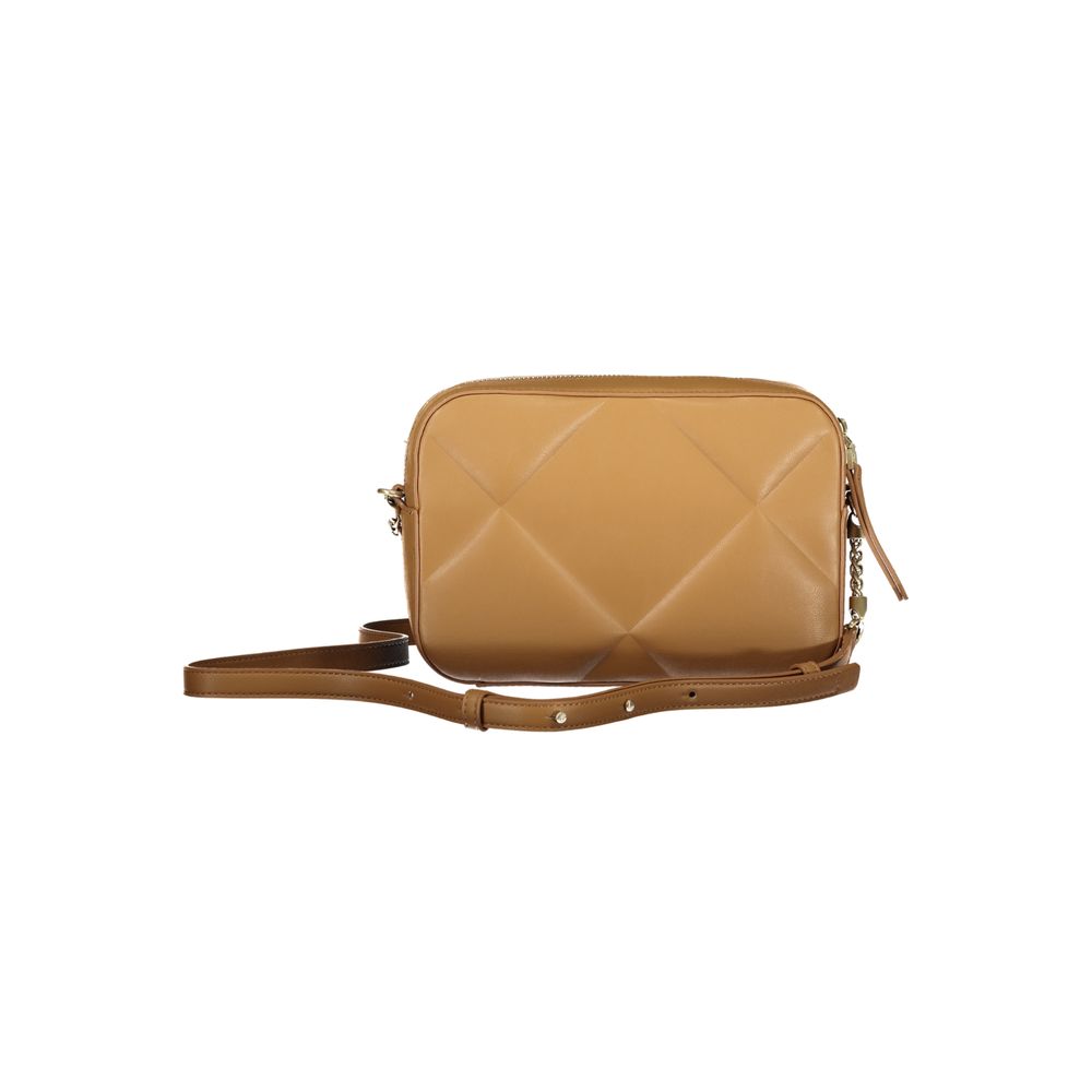 Calvin Klein Braune Polyester-Handtasche