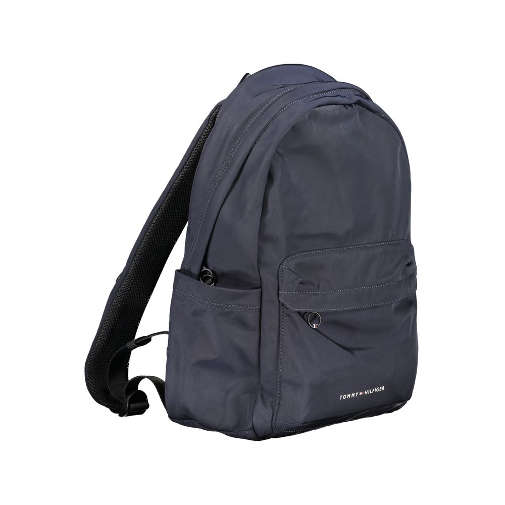 Rucsac Tommy Hilfiger albastru din poliester
