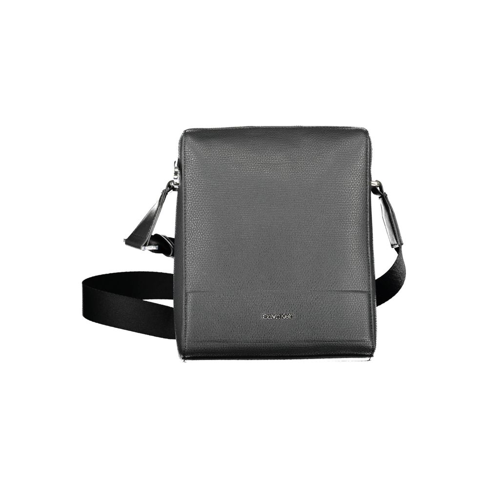 Calvin Klein Herren-Umhängetasche aus Polyester, Schwarz