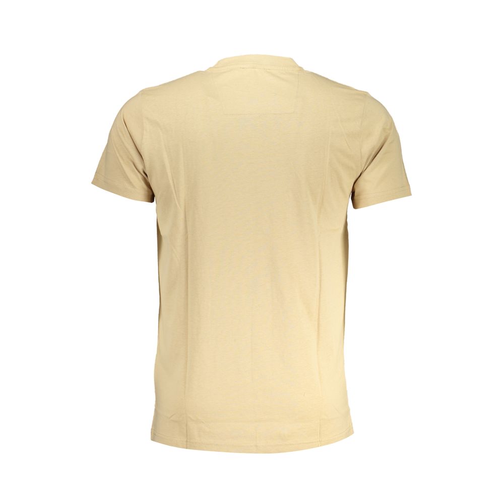 Tricou Cavalli Class bej din bumbac