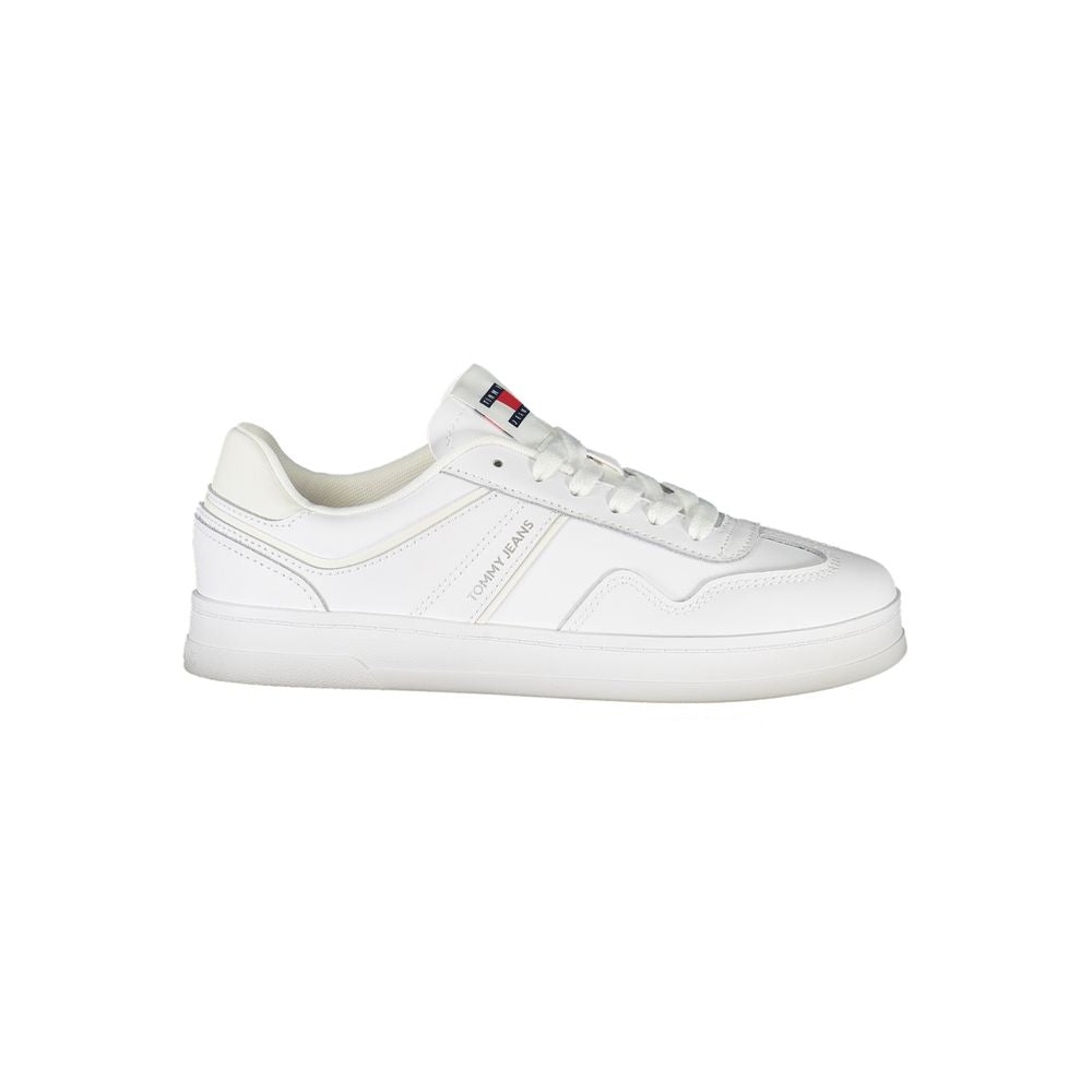 Tommy Hilfiger – Weiße Polyethylen-Sneaker für Damen