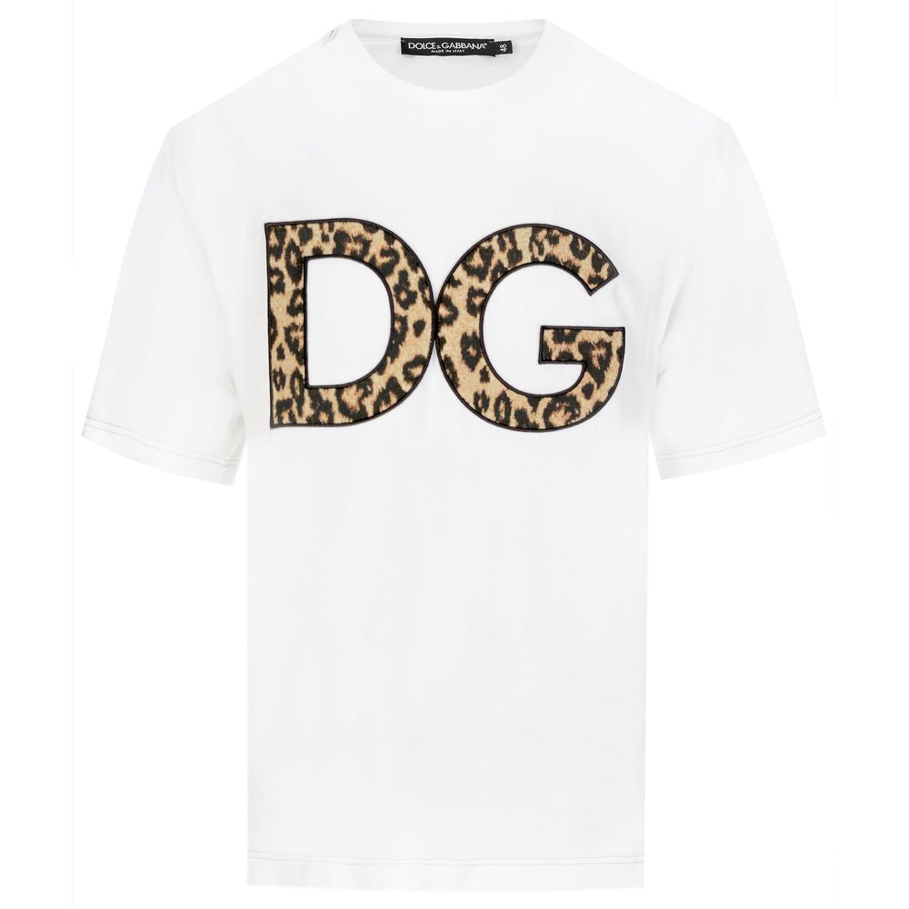 Tricou Dolce &amp; Gabbana din bumbac alb