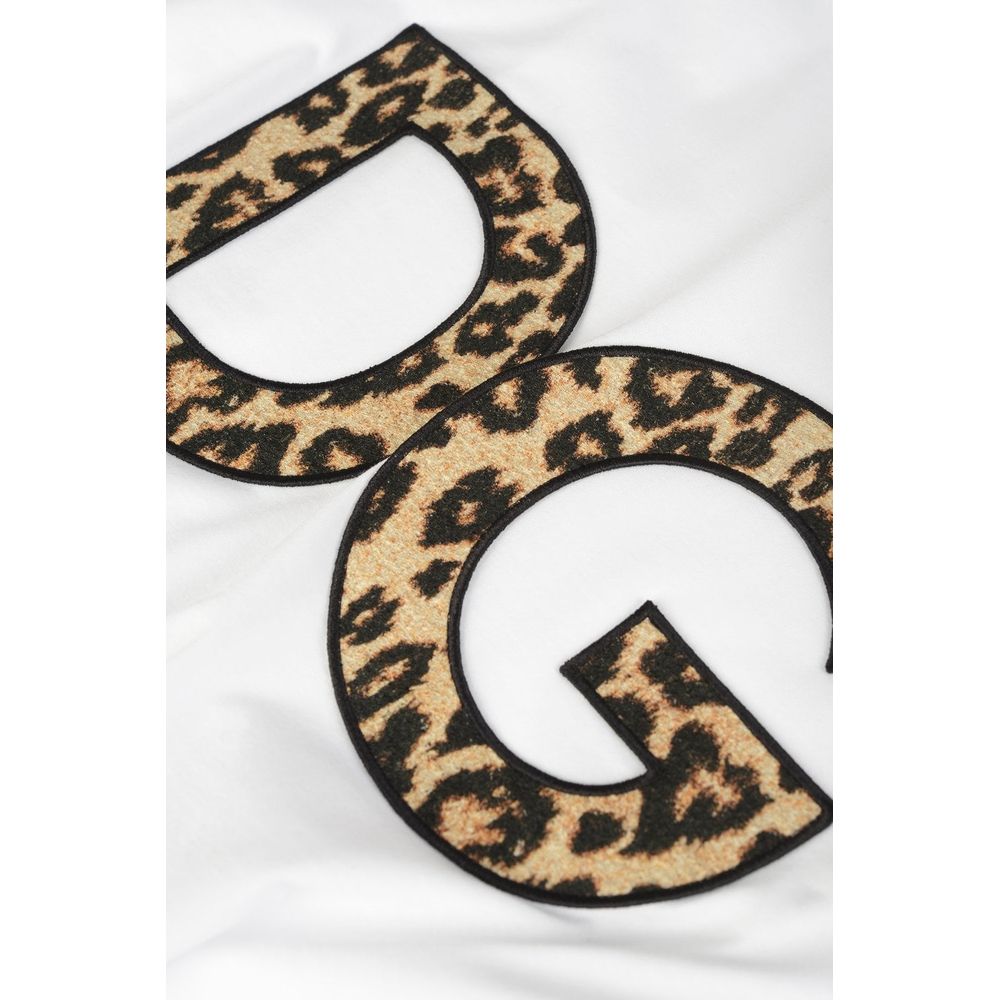 Dolce &amp; Gabbana Weißes Baumwoll-T-Shirt