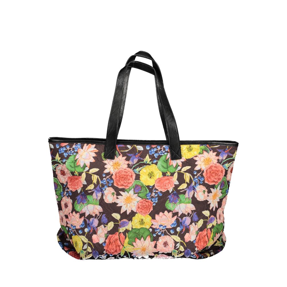 Desigual Schwarze Polyethylen-Damenhandtasche