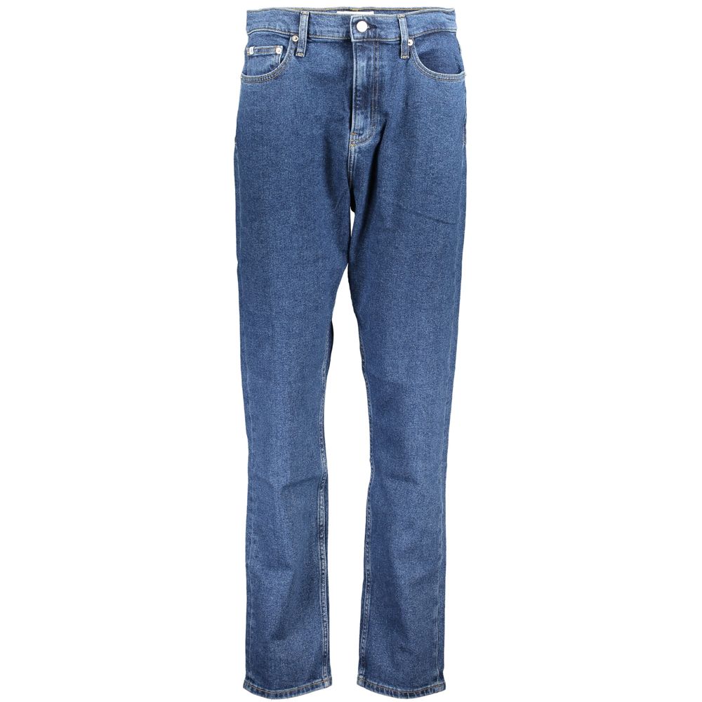 Calvin Klein Jeans &amp; Hose aus Baumwolle, Blau