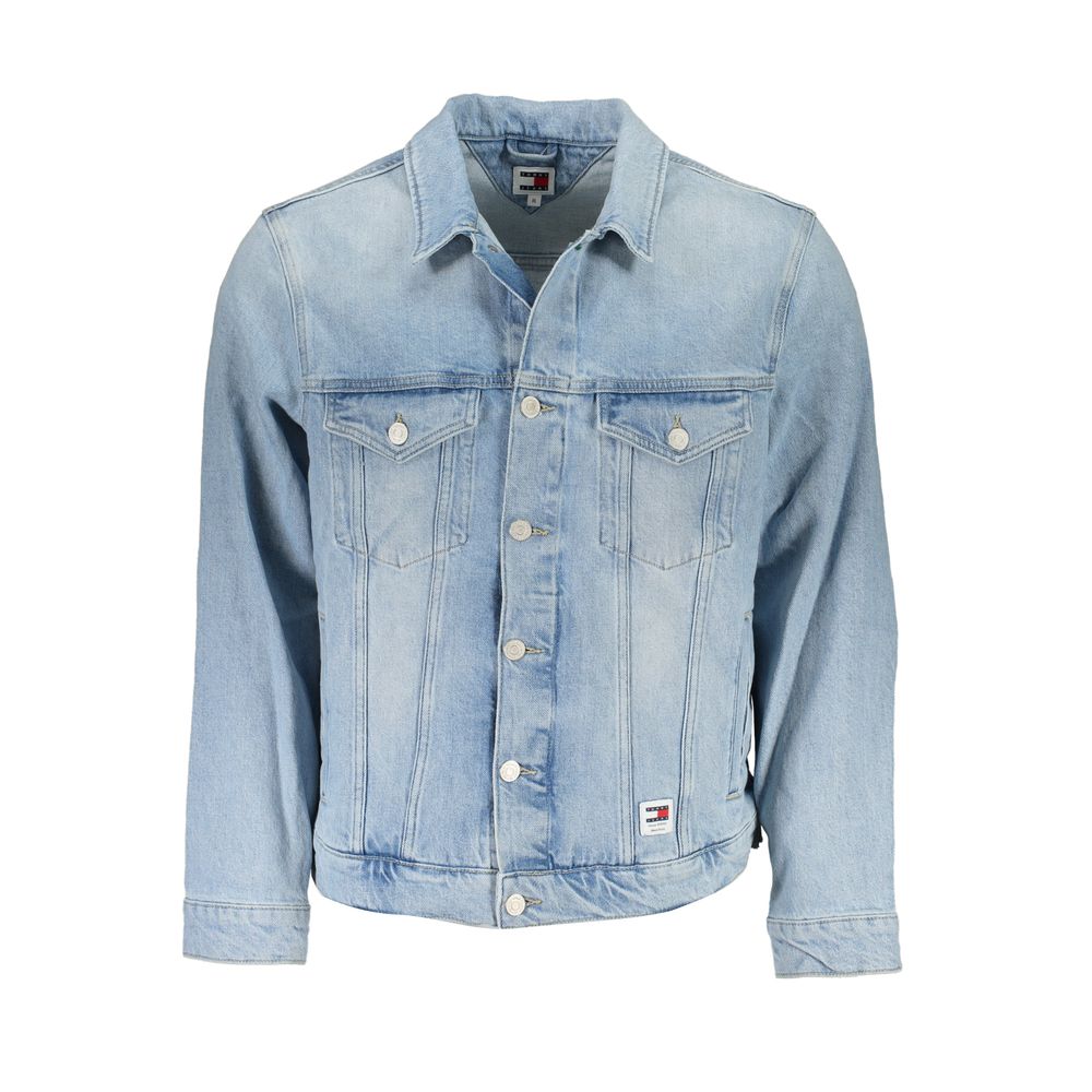 Tommy Hilfiger Hellblaue Baumwolljacke für Herren