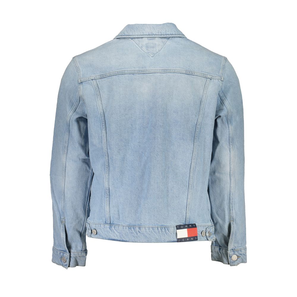 Tommy Hilfiger Hellblaue Baumwolljacke für Herren