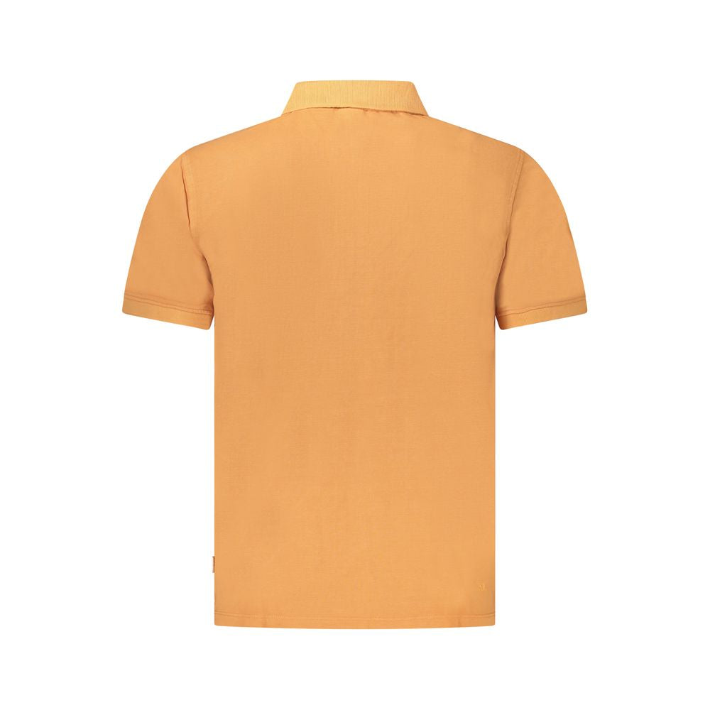 Tricou polo portocaliu din bumbac Pepe Jeans pentru bărbați