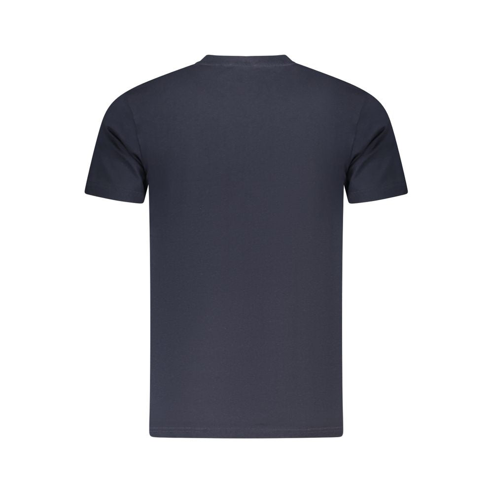 Cavalli Class Herren T-Shirt aus blauer Baumwolle
