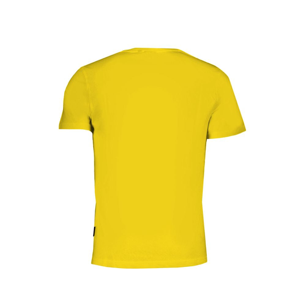 Gelbes Baumwoll-T-Shirt von Napapijri