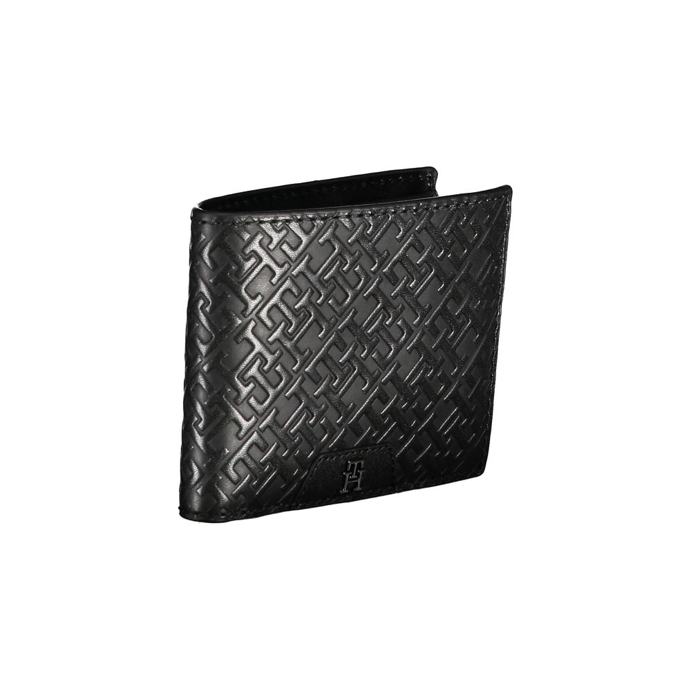 Portofel elegant din piele Tommy Hilfiger cu două carduri