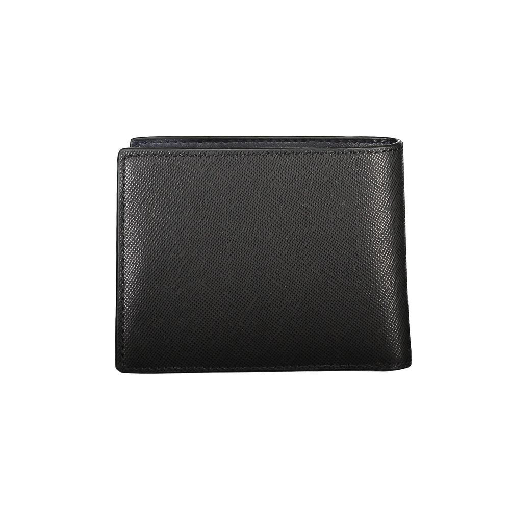 Tommy Hilfiger – Schwarze Lederbrieftasche