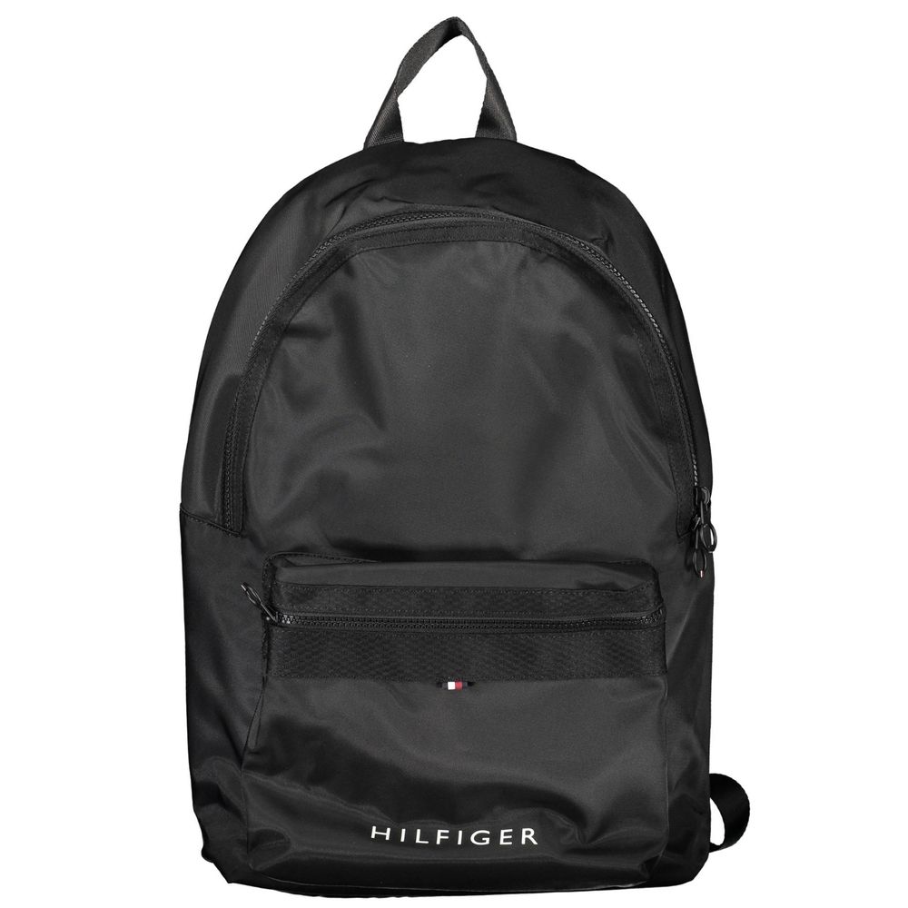 Tommy Hilfiger – Schwarzer Polyester-Rucksack für Herren
