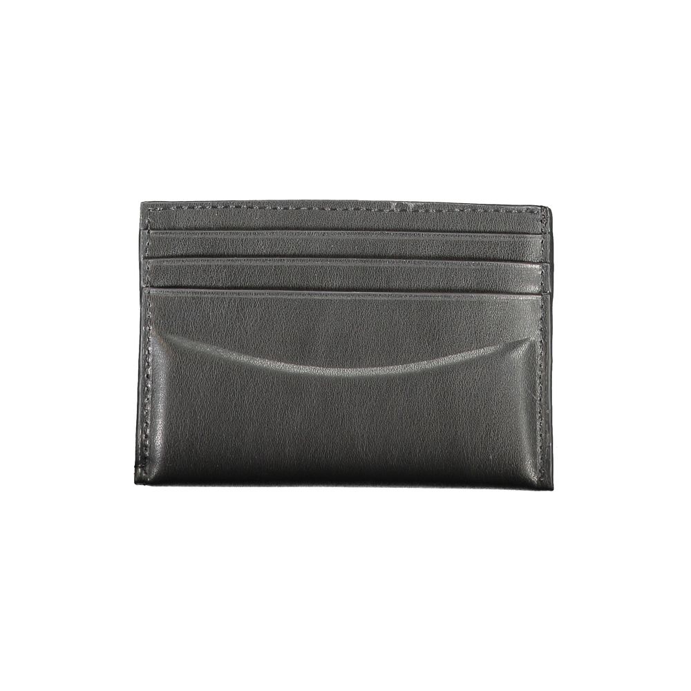 Calvin Klein Schwarze Lederbrieftasche