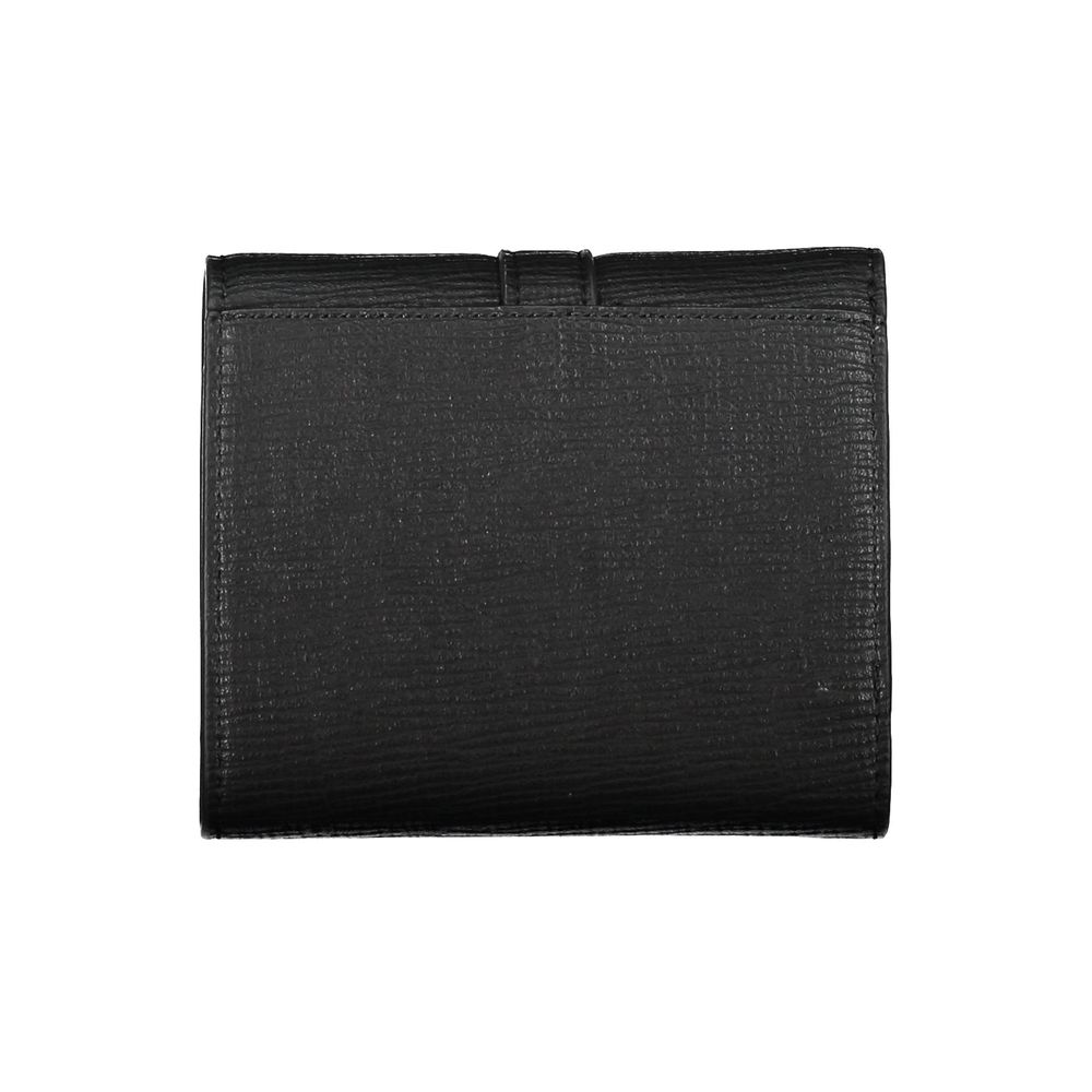 Portofel negru din polietilenă Tommy Hilfiger pentru femei