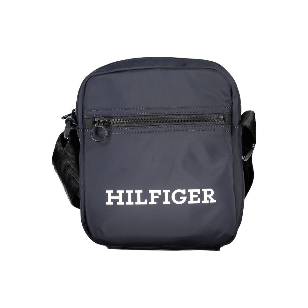 Tommy Hilfiger – Blaue Polyester-Umhängetasche für Herren