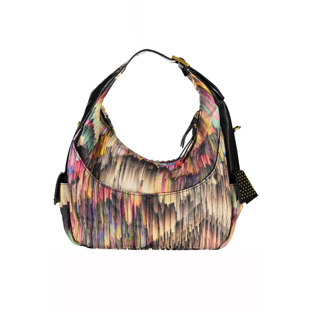Desigual Schwarze Polyester-Handtasche