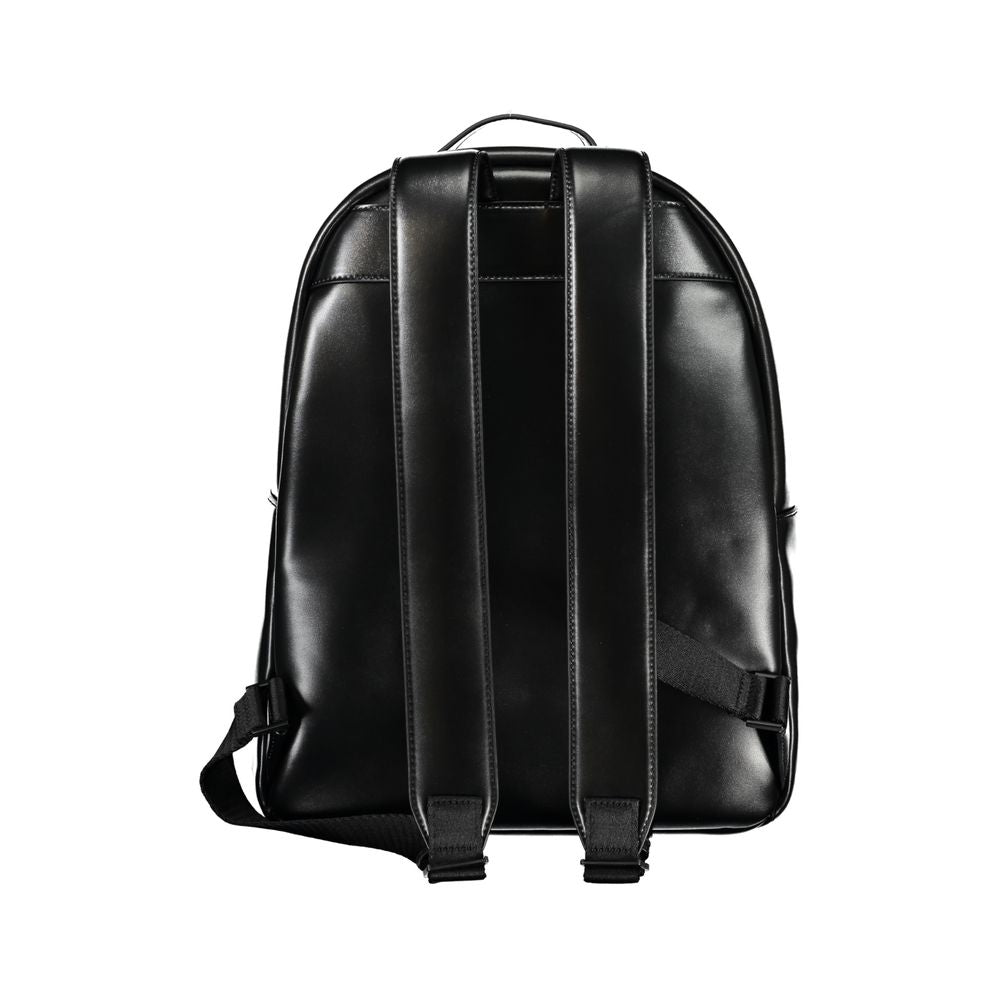 Calvin Klein – Eleganter schwarzer Urban-Rucksack mit Laptopfach