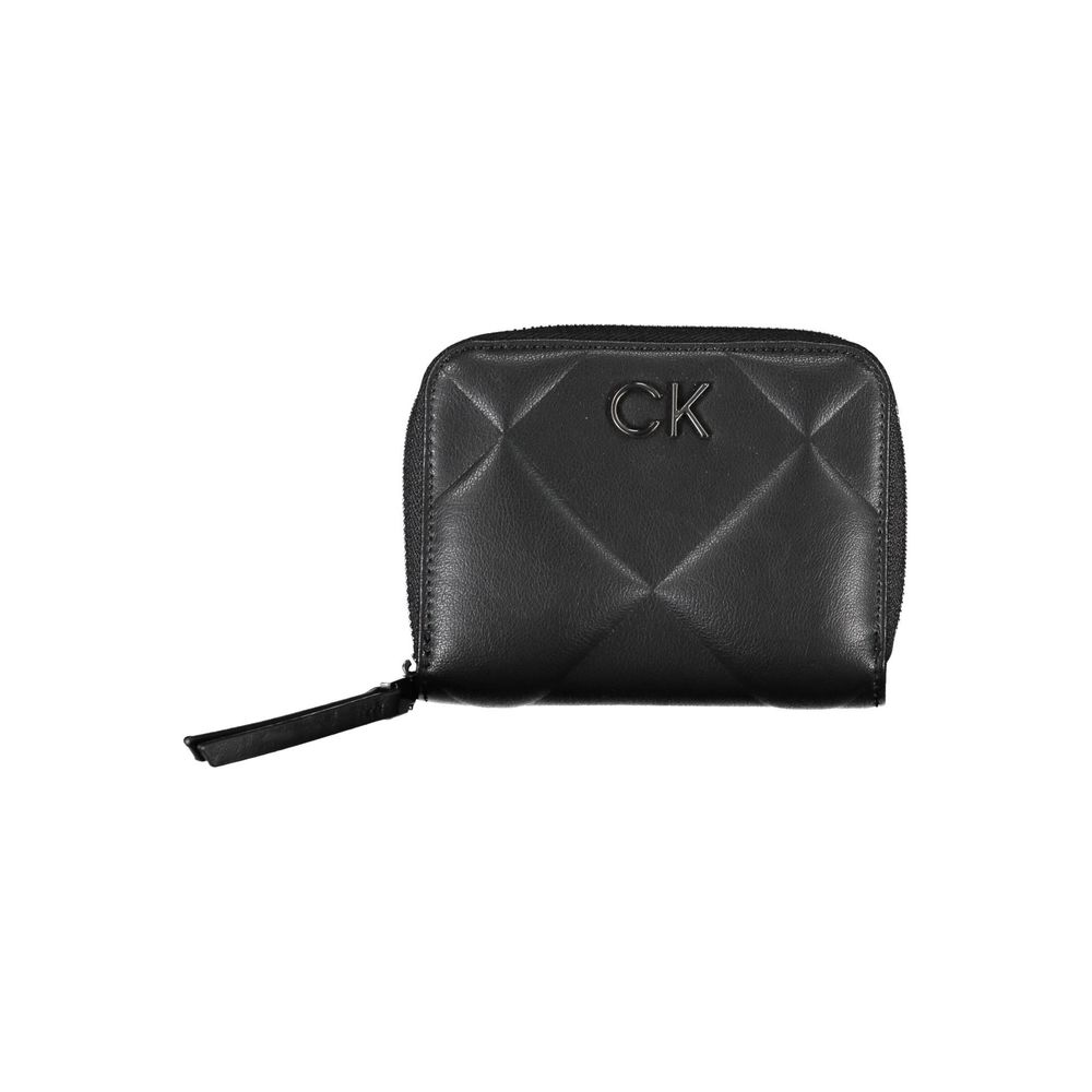 Portofel elegant Calvin Klein Sleek RFID securizat cu portofel pentru monede