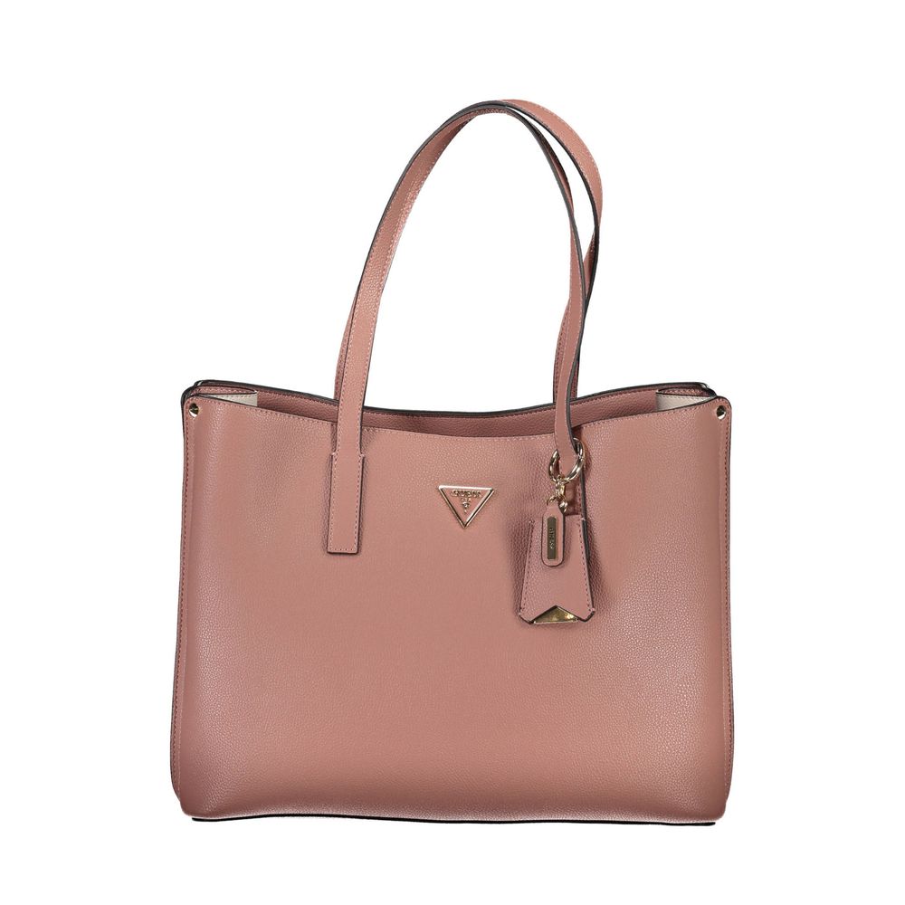 Guess Jeans – Handtasche aus Polyethylen in Rosa