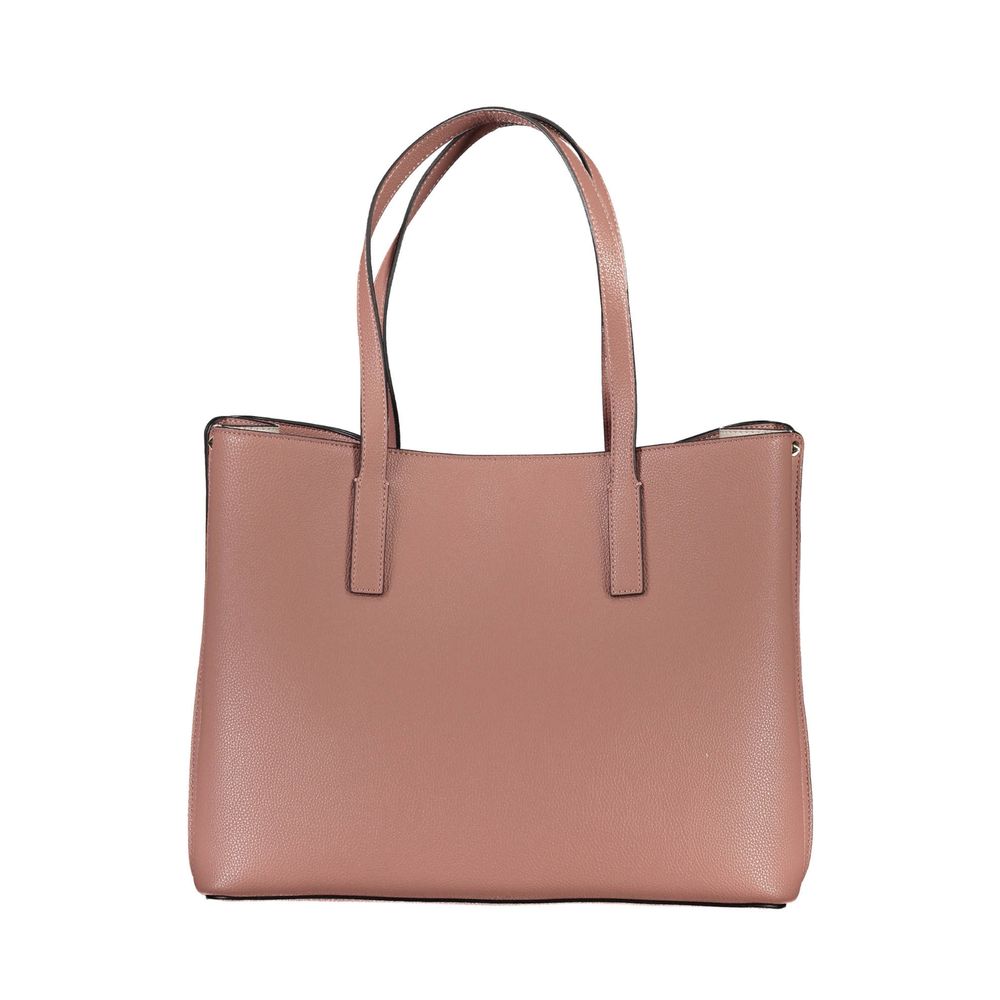Guess Jeans – Handtasche aus Polyethylen in Rosa